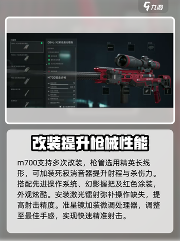 三角洲行动|M700狙击枪玩法🔥超全使用攻略来啦！截图3