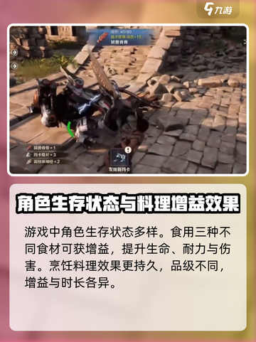 荒野起源🔥生存机制全揭秘！玩家必看💡截图2