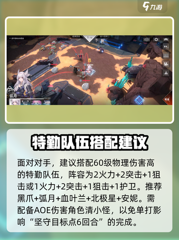 银河境界线赤色荒漠第9关怎么配队介绍截图3