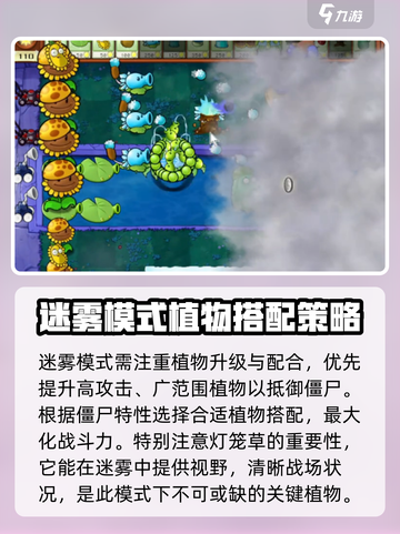 植物大战僵尸杂交版迷雾模式怎么过介绍截图4