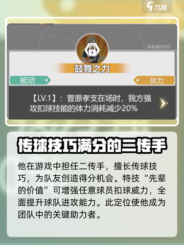 排球少年手游菅原孝支强度解析介绍截图3