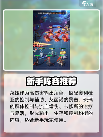 命运圣契莱娅阵容搭配分享介绍截图3