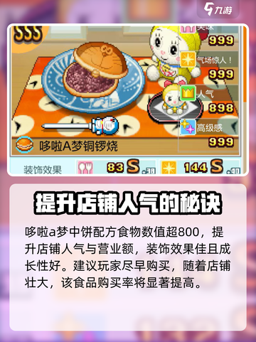 哆啦a梦的铜锣烧店物语未来商店有什么介绍截图2