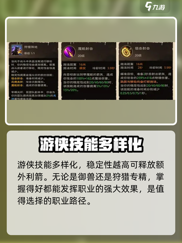 塔瑞斯世界🔥男游侠：超强输出必备攻略！截图5