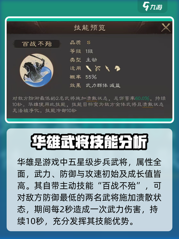 三国群英传：华雄技能搭配🔥超强技巧一网打尽！截图2