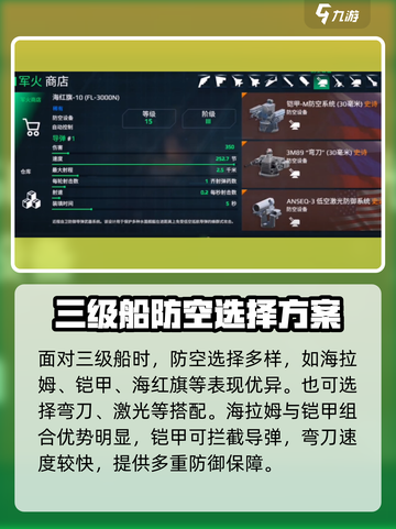 现代战舰防空如何搭配介绍截图4