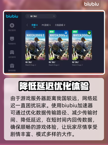 看门狗2🔥必选加速器，玩得爽到飞起！截图2