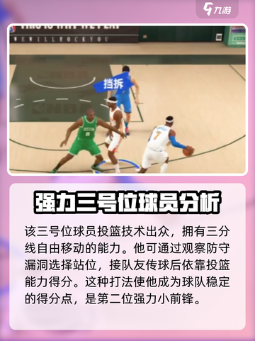 美职篮全明星街头三号位球员怎么选介绍截图5