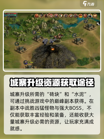 九伐中原🔥城寨升级秘籍🎉游戏党必看！截图3