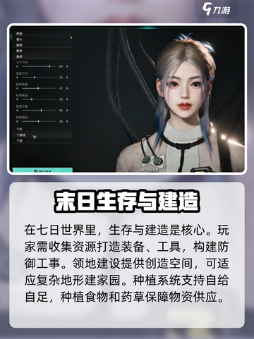 七日世界角色捏脸玩法攻略介绍截图4