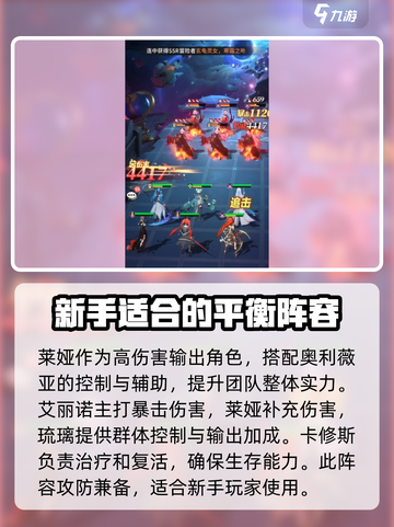 命运圣契：莱娅阵容搭配大揭秘💥🔥截图3