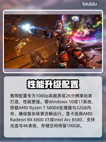 🎮《无主之地4》配置要求曝光！这配置你达标了吗？💥截图3