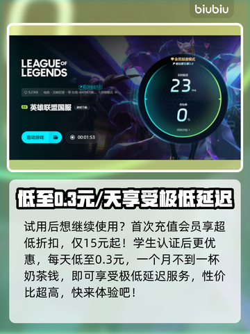 LOL加速器推荐🔥高性价比下载分享🎮截图5