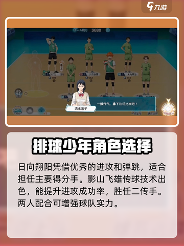 排球少年手游🔥新手必看！阵容搭配秘籍✨截图2