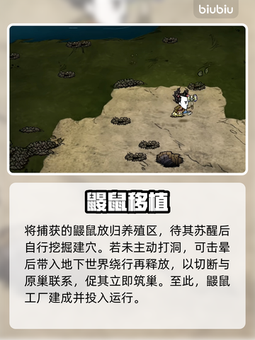 🔥《饥荒》鼹鼠工厂暴富秘籍🐭💸截图3