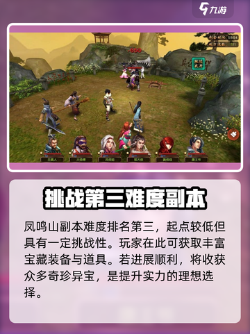 江湖风云录副本难度排行推荐介绍截图4