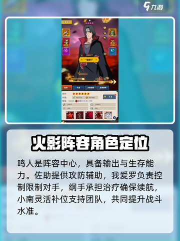 忍者时刻阵容推荐介绍截图3