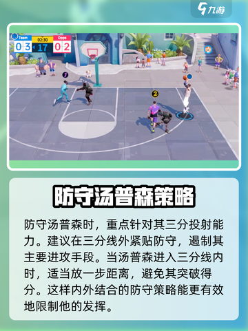 全明星街球派对汤普森怎么防介绍截图2