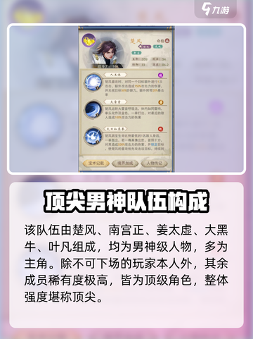 辰东群侠传楚风阵容如何配置介绍截图2
