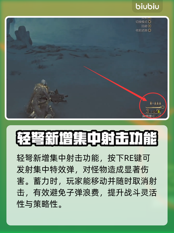 怪物猎人轻弩枪🔥荒野玩法技能全攻略！截图4