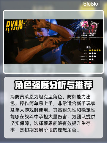 死亡岛2最强角色🔥新手必选角色推荐🎮截图3