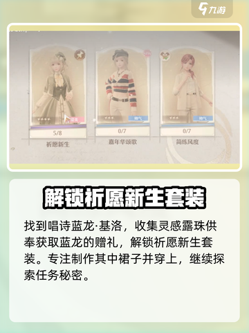 无限暖暖旧日的她通关攻略介绍截图2