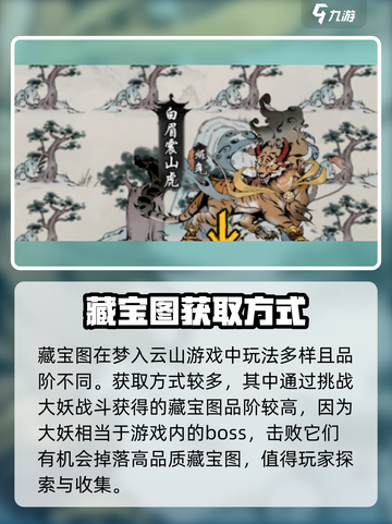 梦入云山藏宝图获取方式介绍截图2