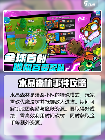 爆裂小队水晶森林事件怎么玩介绍截图2