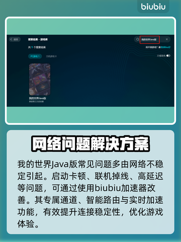 🎮我的世界Java版加速器推荐！秒变丝滑！截图3