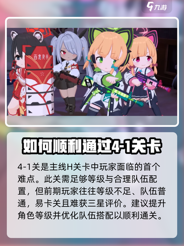 蔚蓝档案H4-1怎么过介绍截图3