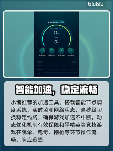 💥和平精英闪退救星！速看加速工具选择攻略🎮截图3