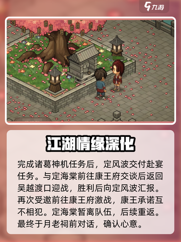 《大侠立志传》定海棠结缘方法🔥超详细攻略来啦！截图3