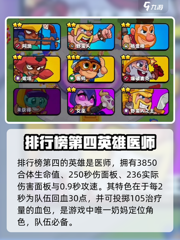 爆裂小队🔥国服排行榜&热门英雄介绍💥截图5