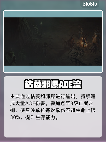 暗黑4亡灵法师🔥回归！最强玩法解析✨截图4