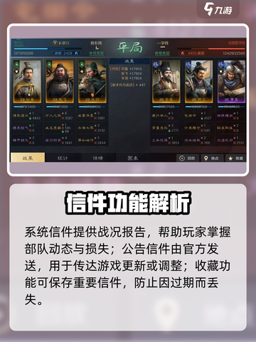💥三国谋定天下信件玩法全解析！📩截图4
