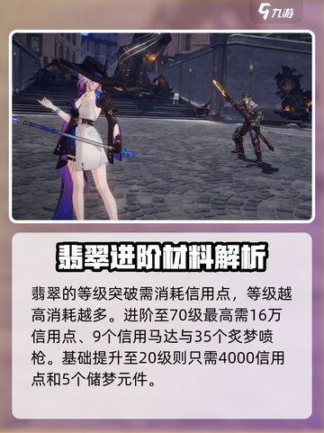 崩坏星穹铁道💎翡翠突破材料大全，快速获取秘籍！截图2