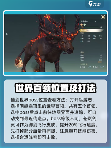 仙剑世界世界BOSS有哪些介绍截图2