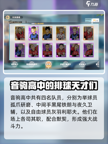 排球少年手游🔥SSR球员全介绍来啦！截图4
