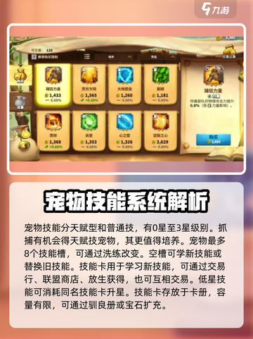 万龙觉醒🔥宠物养成全攻略💡宠物系统详细介绍截图7