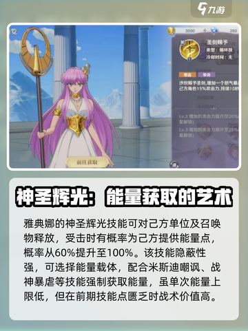 圣斗士星矢重生2雅典娜属性分享介绍截图2