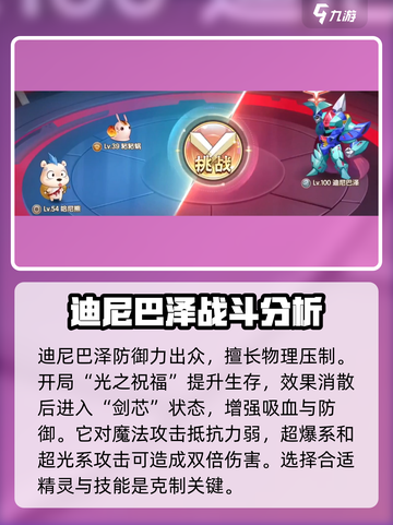 西普大陆手游迪尼巴泽怎么打介绍截图2