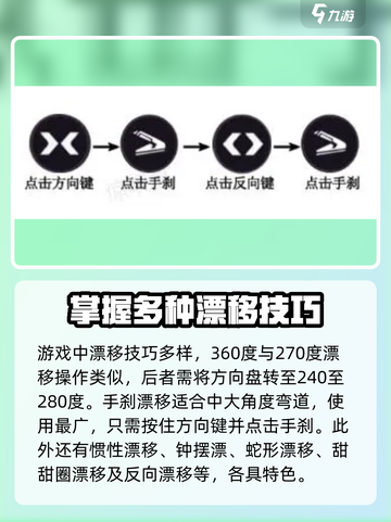 极品飞车集结🔥360度漂移技巧大公开！游戏技巧全掌握🚗截图3