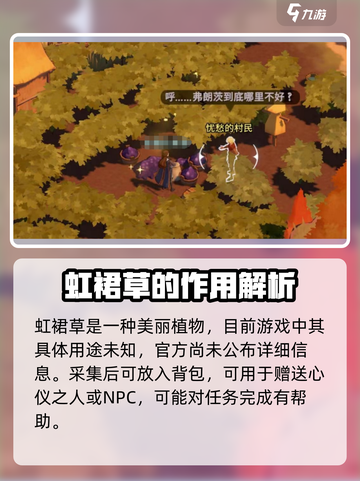 剑与远征2💡：虹裙草获取&用处全揭秘！截图2