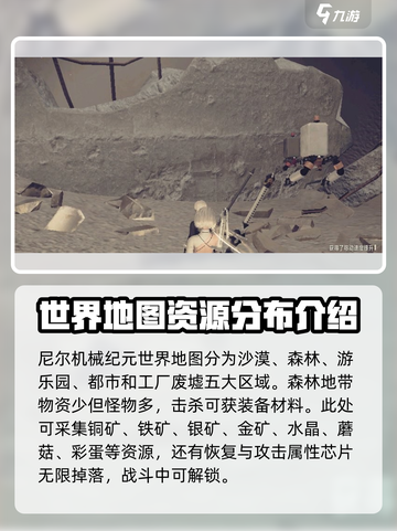 尼尔机械纪元地图全貌介绍截图2