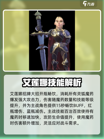 万龙觉醒艾莲娜技能怎么样介绍截图2