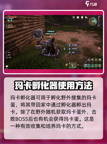 荒野起源🔥快速获取玛卡秘籍💎截图3