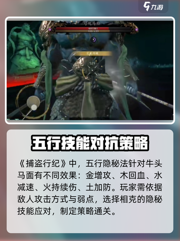 捕盗行纪牛头马面怎么打介绍截图3