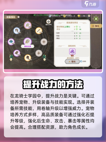 龙骑士学园攻略分享介绍截图4