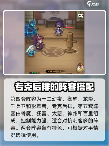 忍者时刻最强阵容🔥游戏党必看！截图5