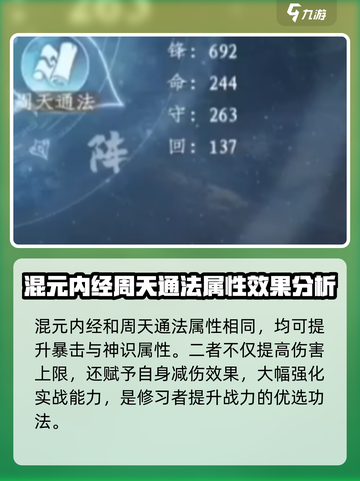 蜀山初章旁门功法搭配攻略介绍截图5